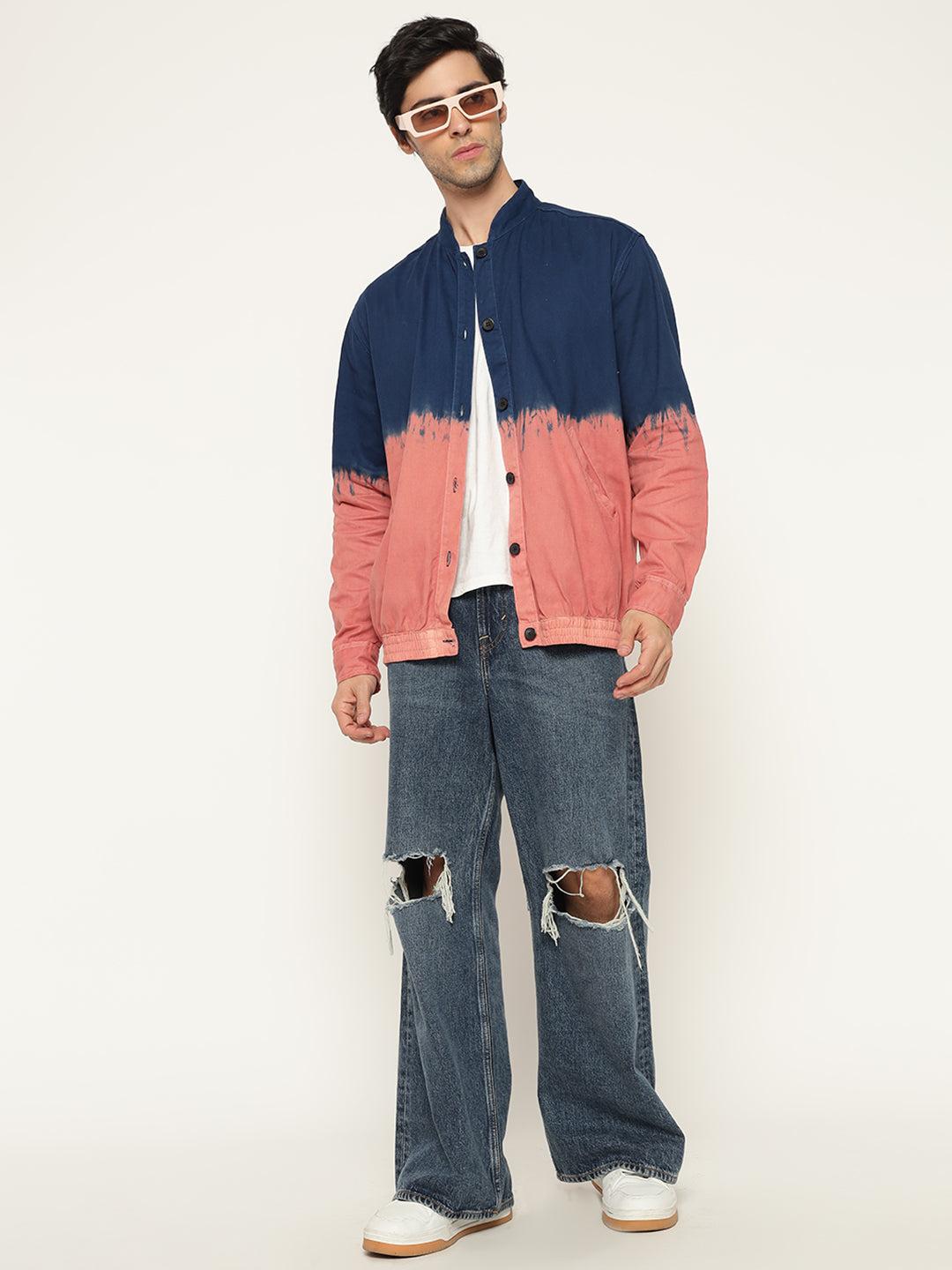 Casual Slim Fit Embroidered Winter Wear Jacket