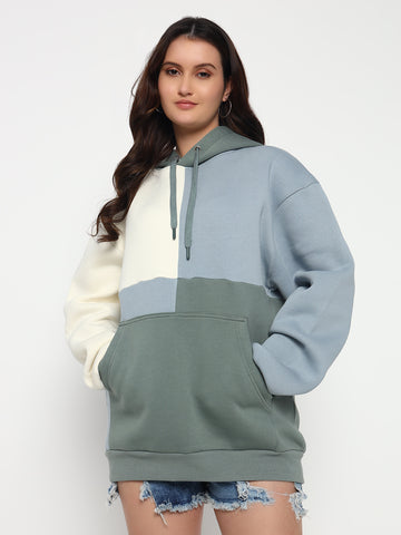 Casual Fit Full Hood DrawCard Hoodie