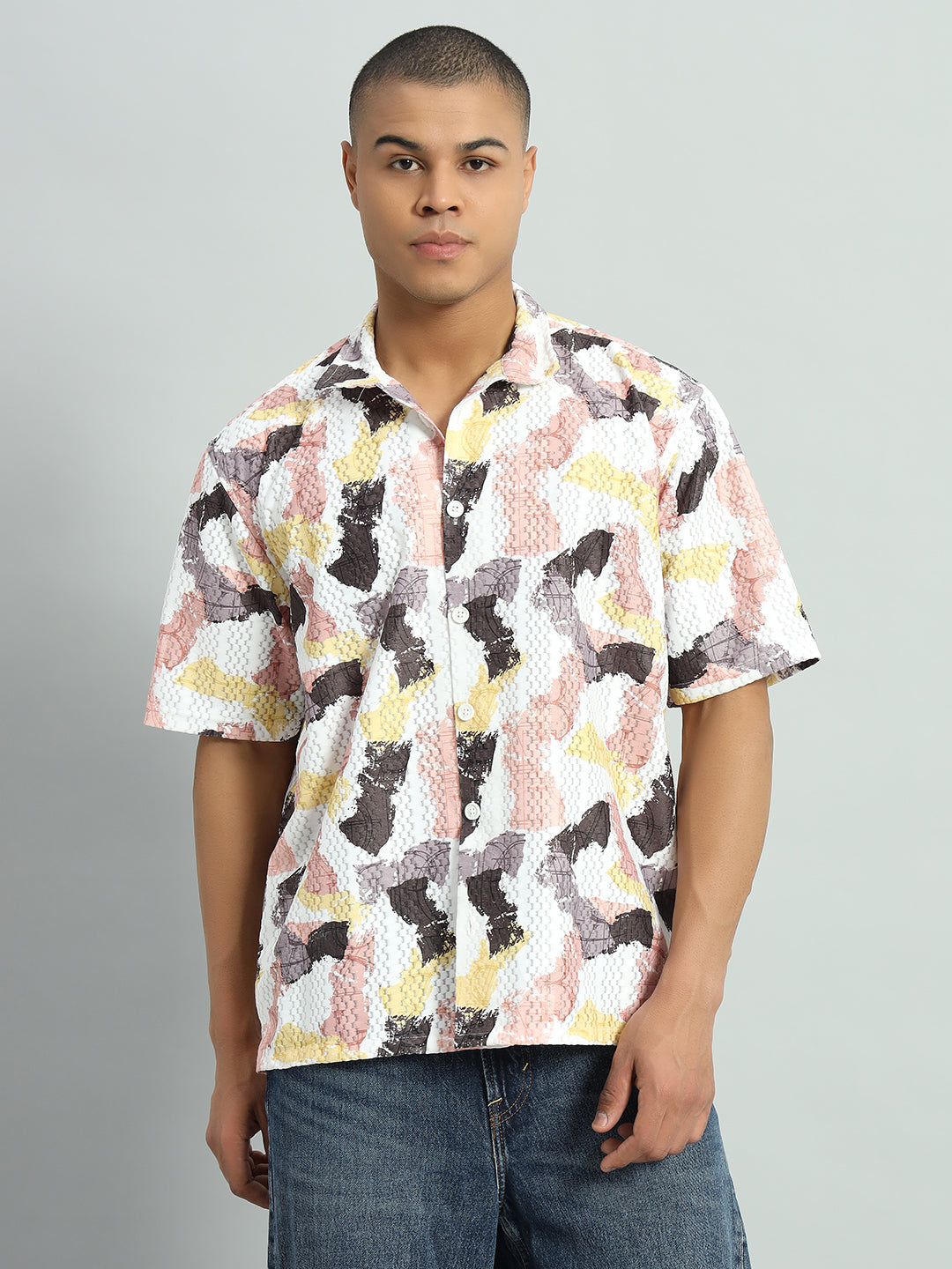 Casual fashion, men's wear, multicoloured shirts, cotton shirts, summer style, knitted shirts, vibrant prints, men's casual wear, half sleeve shirts, fashion for men, men's fashion trends, comfortable fashion, casual outfits, colorful shirts, stylish menswear, casual shirts, everyday wear, men's style guide, wardrobe essentials, shop now.